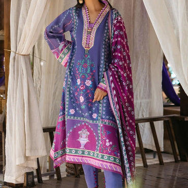 Mushq Nirvana Silk Edit'24 D-07 INDIGO