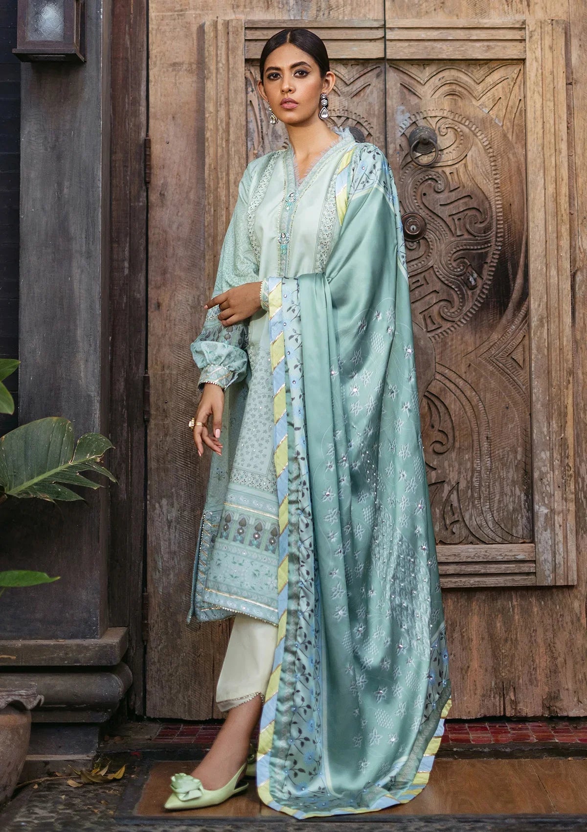 Mushq Nirvana Silk Edit'24 D-10 CERULEAN