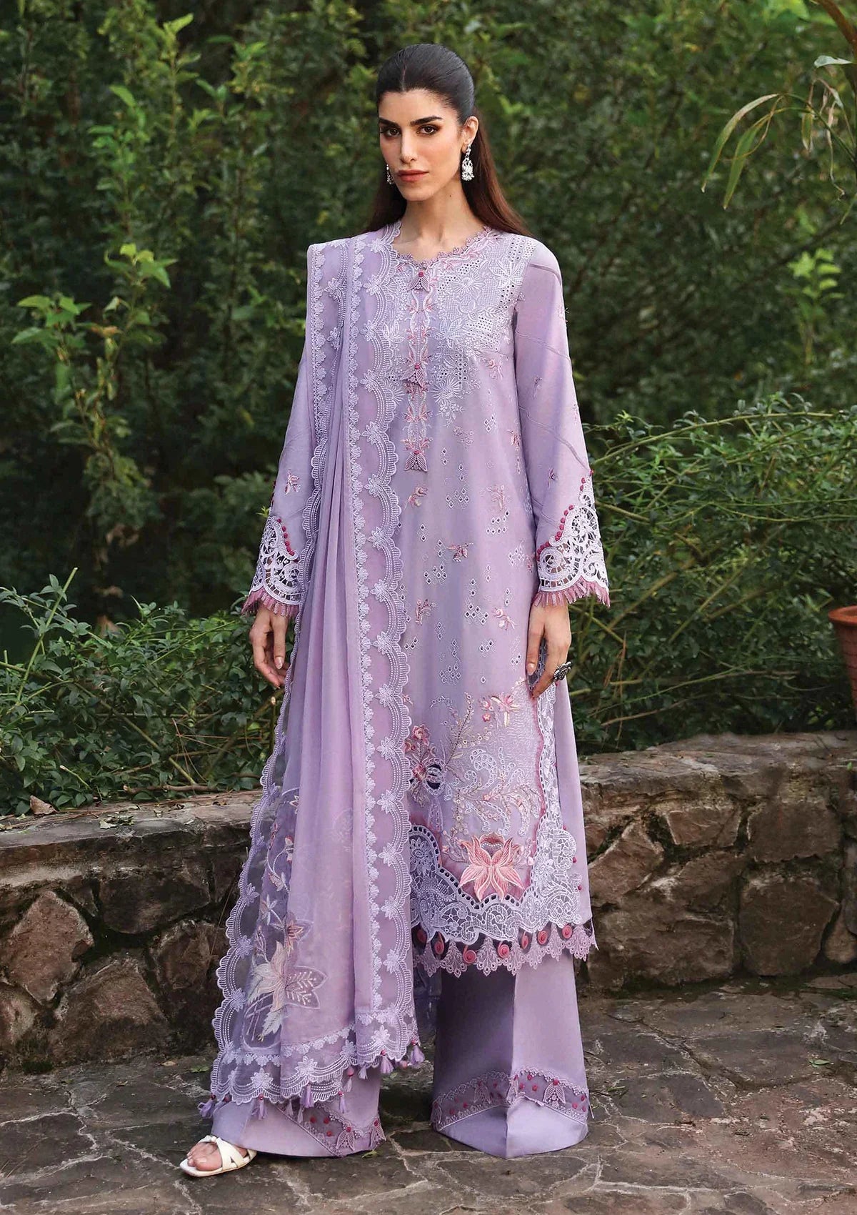 Qalamkar Qlinekari Linen'24 LM-14 MAEVE