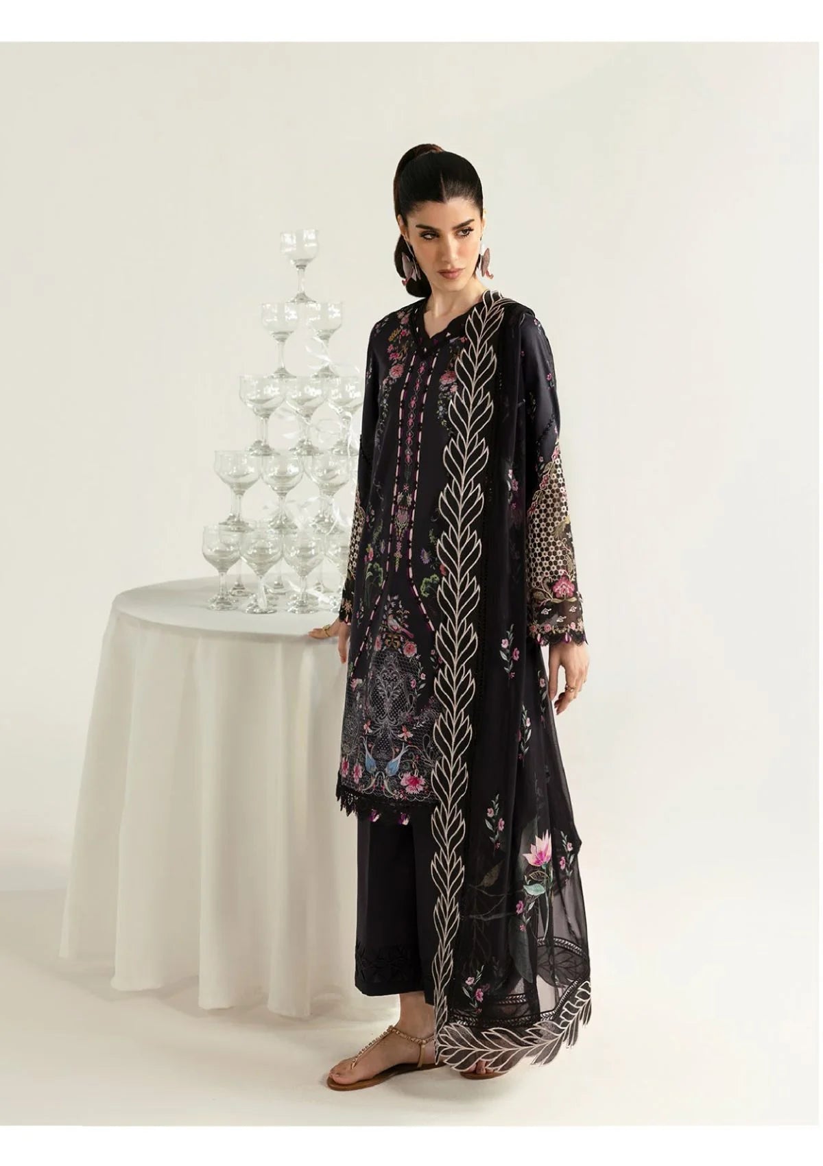 Qalamkar Qprints Lawn'25 PQ-03 A(Rida)