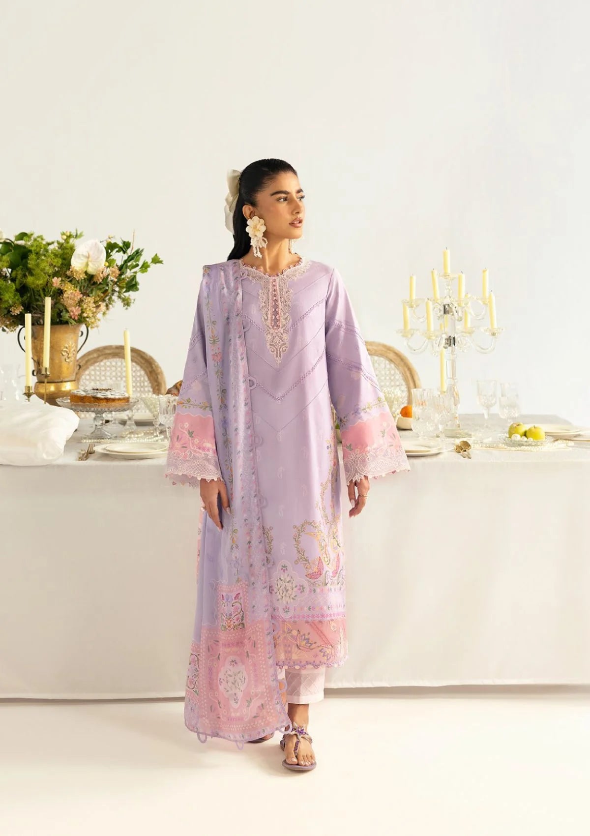 Qalamkar Qprints Lawn'25 PQ-05 B (Isla)