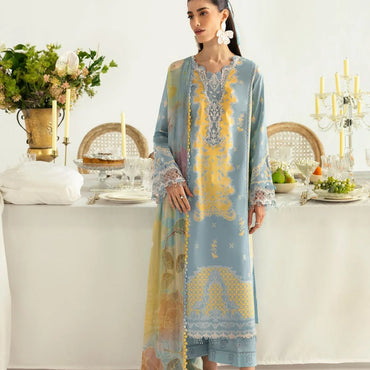 Qalamkar Qprints Lawn'25 PQ-06 A(Elva)