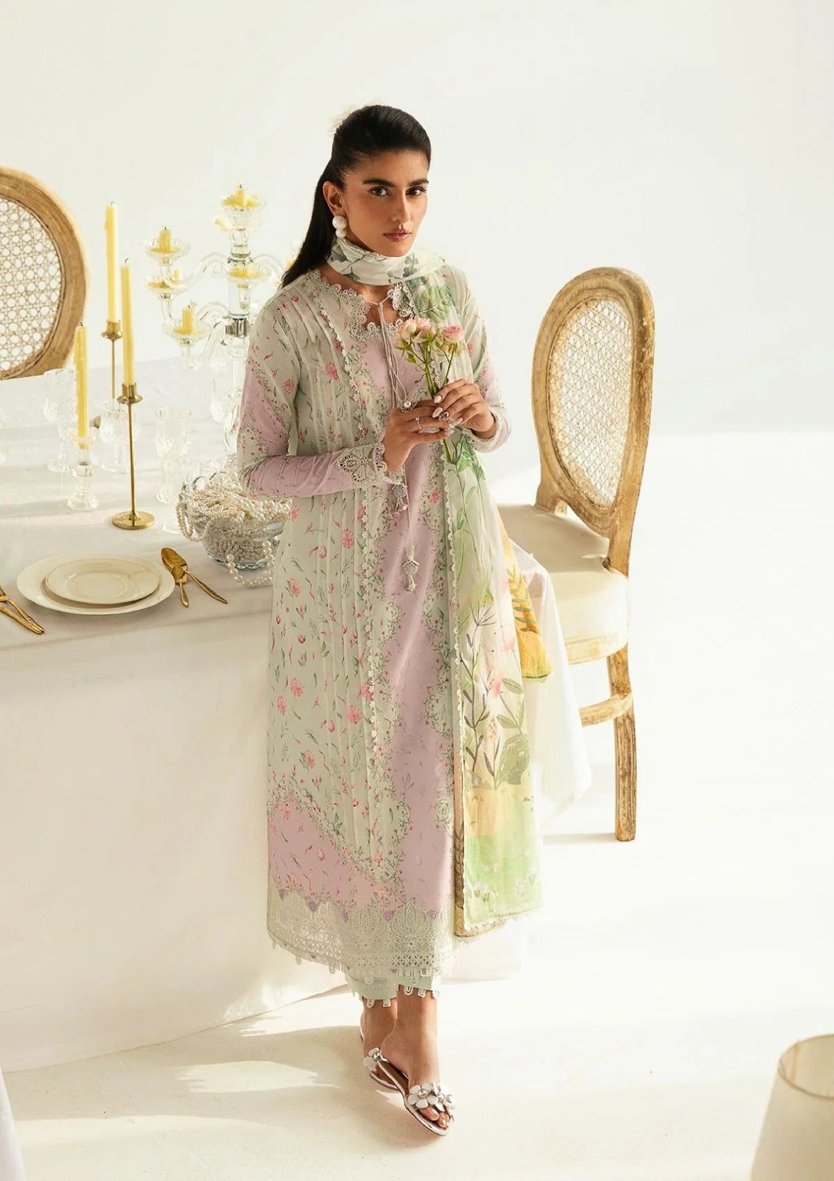 Qalamkar Qprints Lawn'25 PQ-07 A(Lira)