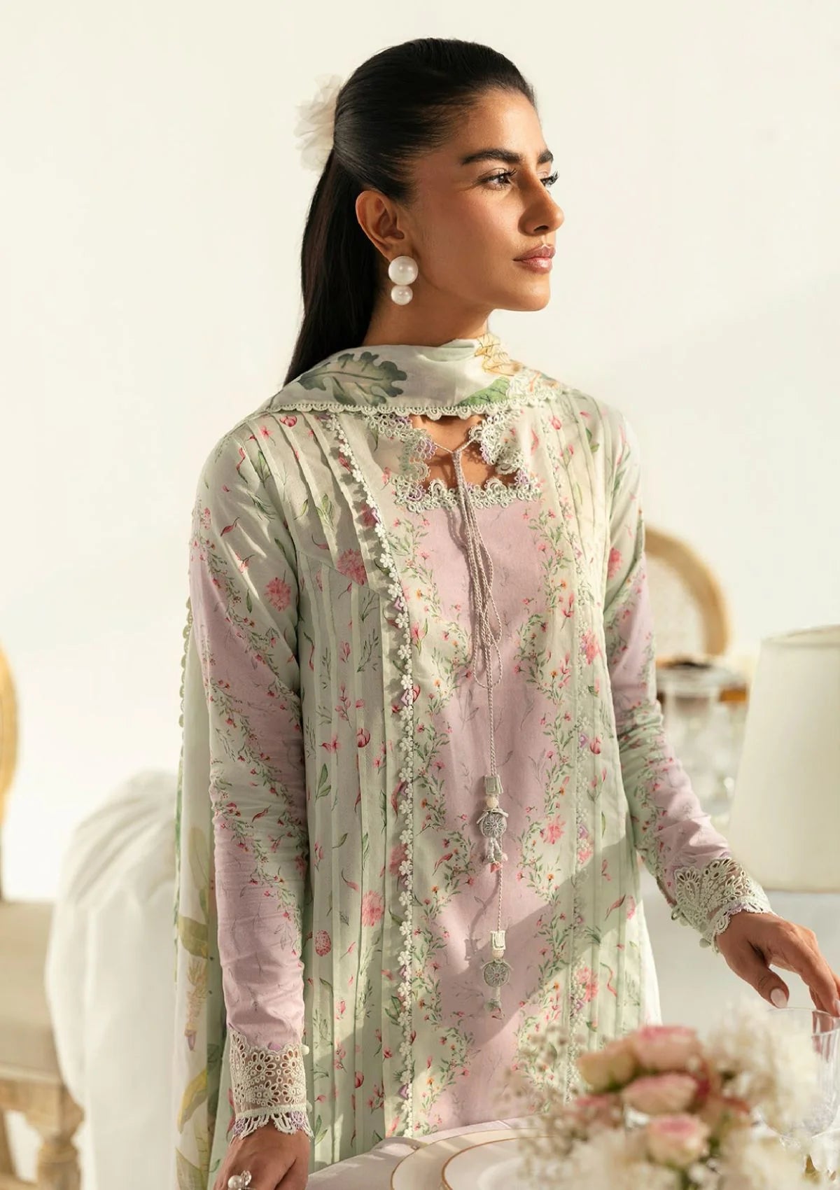 Qalamkar Qprints Lawn'25 PQ-07 A(Lira)