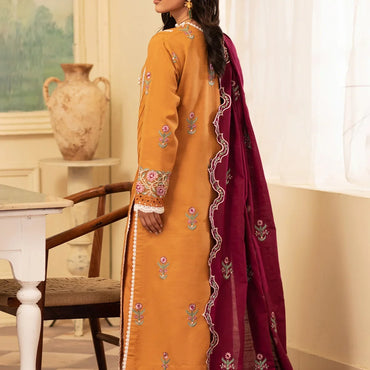 Roheenaz Meraki Winter'24 RNZ-08B SAFFRON