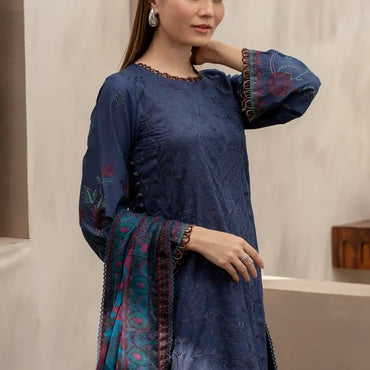 Zarif Festive Lawn'24 ZFL-08-SEEMAL - Mohsin Saeed Fabrics