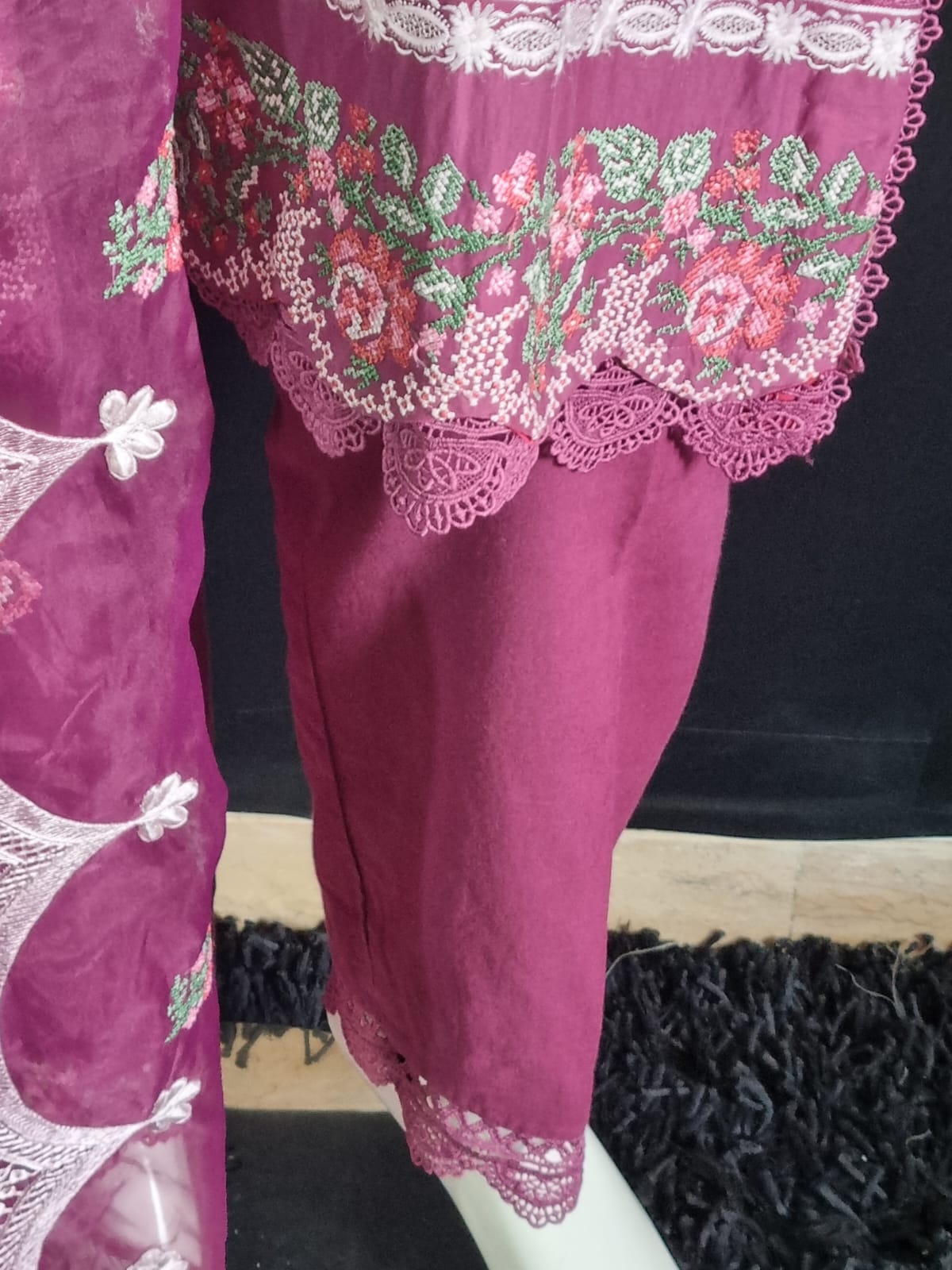 SOBIA NAZIR 2023 EID LAWN MAJENTA