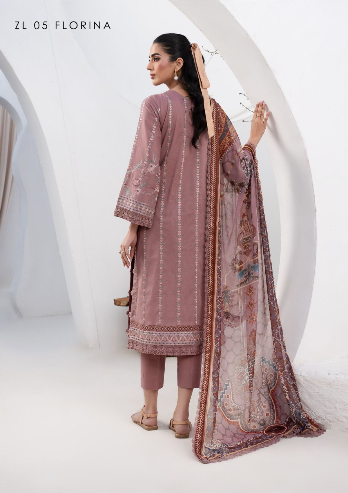 Zarif Eid Lawn'24 ZL-05 FLORINA