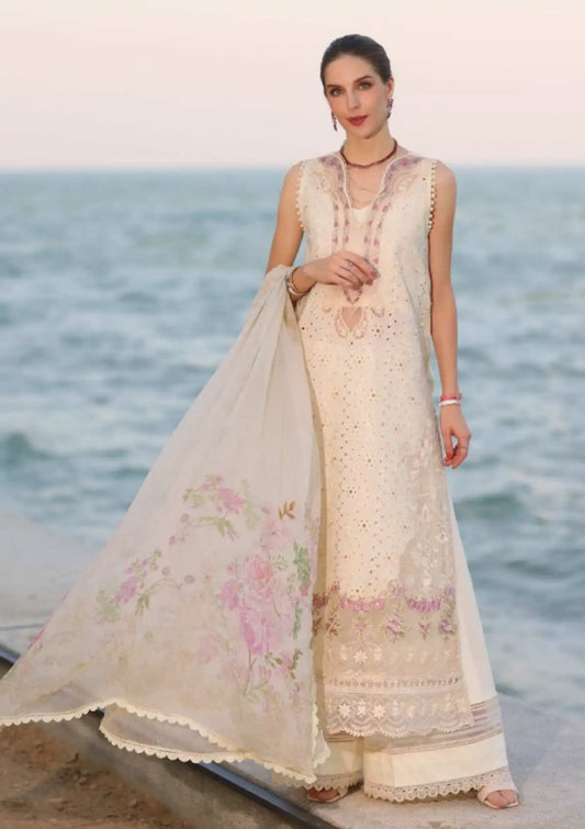 Noor By Saadia Asad Eid Luxury Lawn'25 D-3A