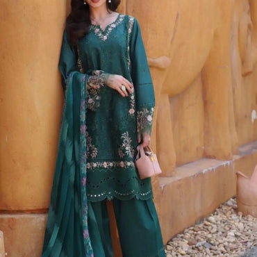 Noor By Saadia Asad Eid Luxury Lawn'25 D-10A