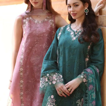 Noor By Saadia Asad Eid Luxury Lawn'25 D-10A