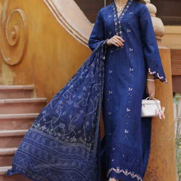 Noor By Saadia Asad Eid Luxury Lawn'25 D-5B