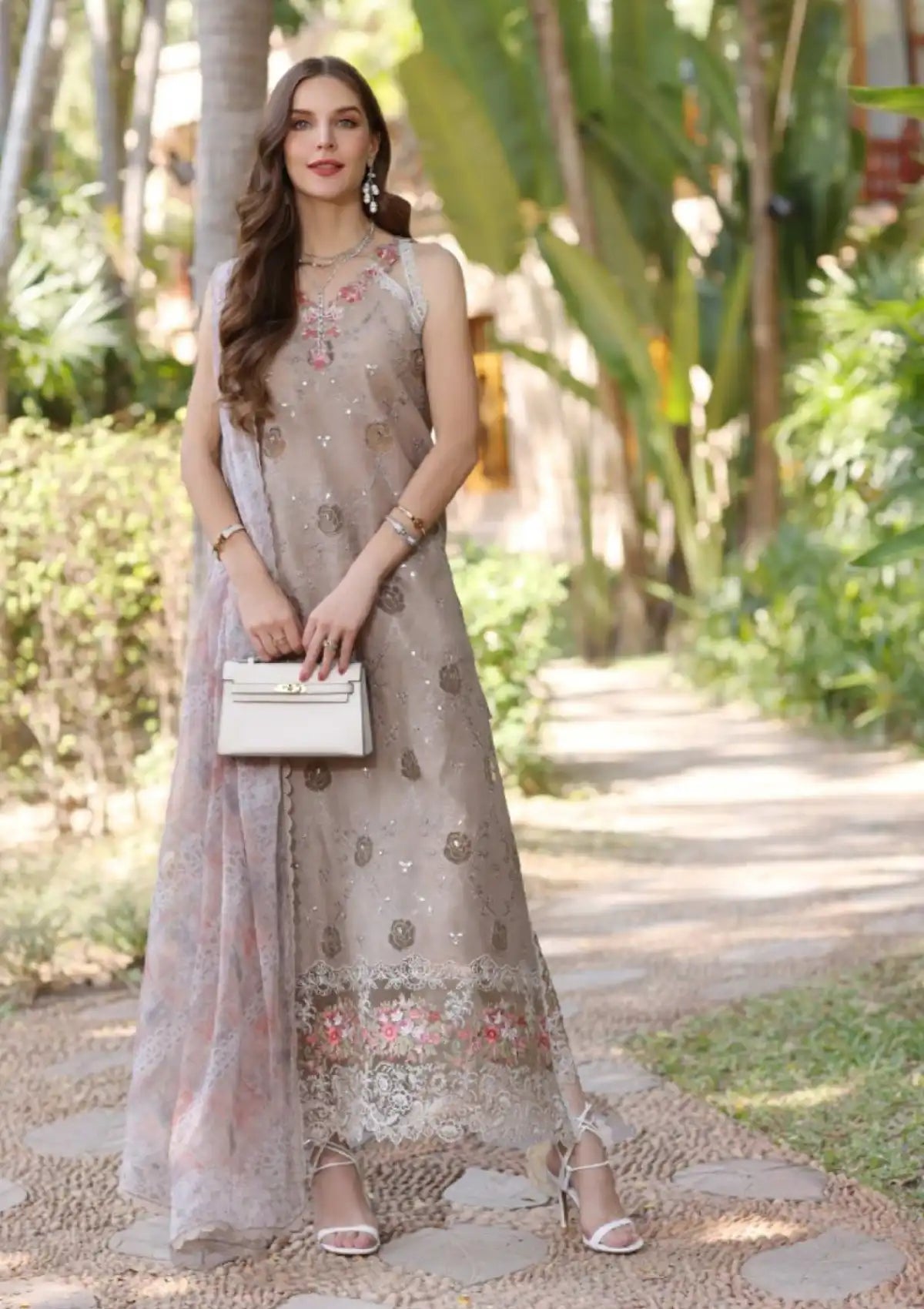 Noor By Saadia Asad Eid Luxury Lawn'25 D-8B