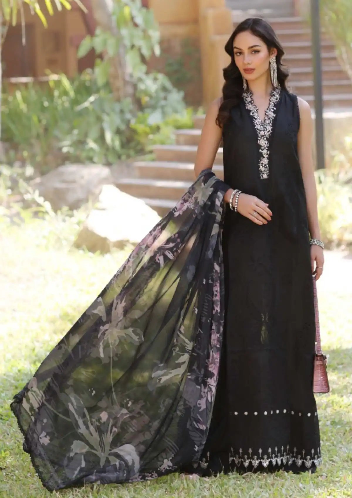 Noor By Saadia Asad Eid Luxury Lawn'25 D-6A