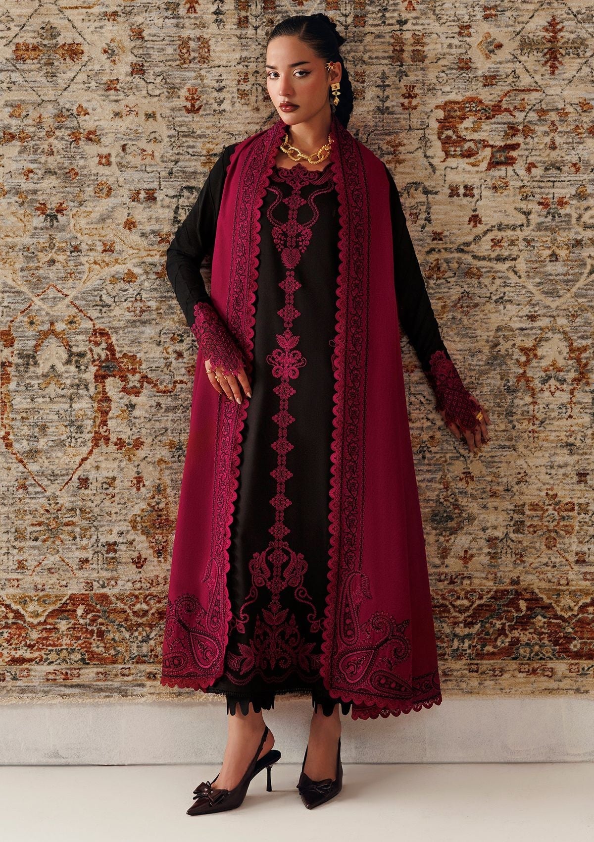Qalamkar Qline Linen'26 QLW-12 Yani