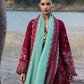 Hussain Rehar Luxury Lawn'25 Mahogany