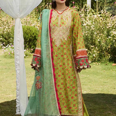 Hussain Rehar SS Lawn'24 D-07 SHEIN