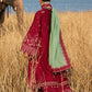 Hussain Rehar Luxury Lawn'25 Mahogany