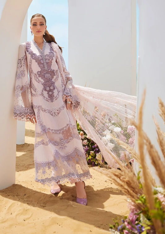 Maria B Luxury Lawn'25 Eid 2 D-02