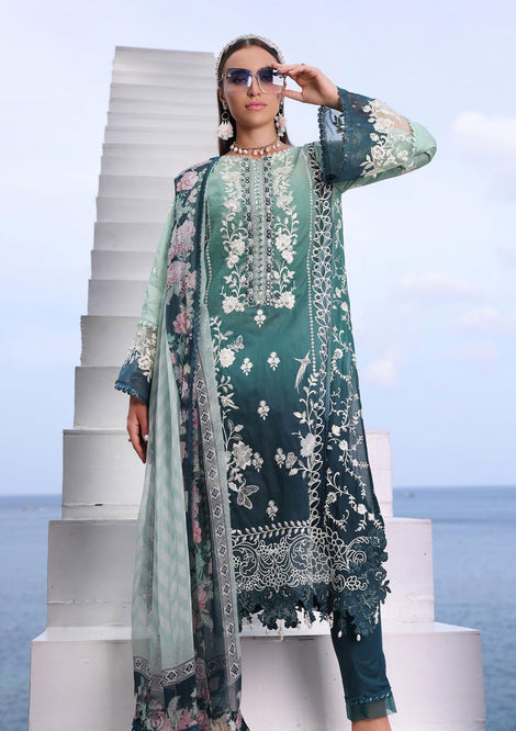 Lawn Collection - Noor - Saadia Asad - Luxe Printkari - NSL24#2-A