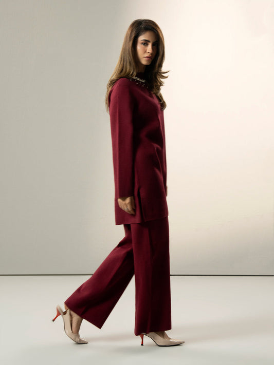 Lime light Knitted Co-ord Set