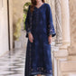 Noor By Saadia Asad Pashmina Shawl'25 D-04 Sapphire