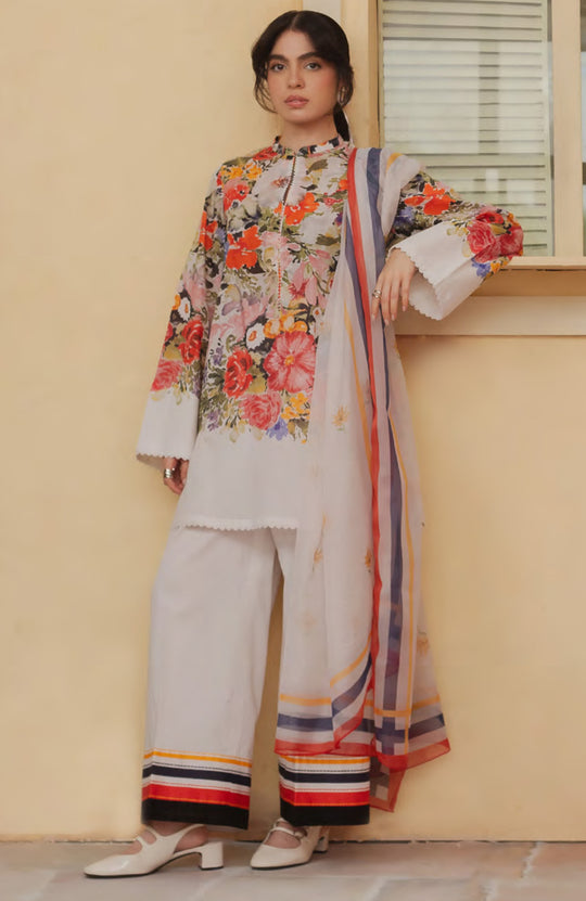 COCO LAWN PRINTS'24 BY ZARA SHAHJAHAN UNSTITCHED 3 PIECE SUMMER LAWN COLLECTION
Product Code: ZSCPRT24L7