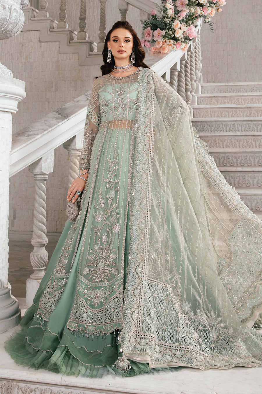 3 PIECE UNSTITCHED EMBROIDERED SUIT | BD-280