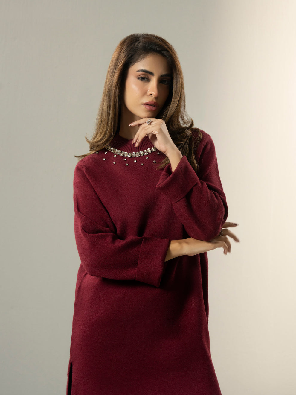 Lime light Knitted Co-ord Set