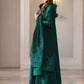 Noor By Saadia Asad Pashmina Shawl'25 D-02 Emerald Reverie