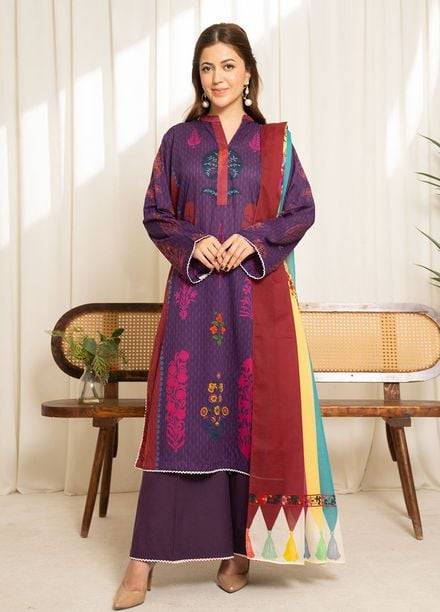 Coco by Zara Shahjahan Sule Printed Lawn'25 Vol-01 D-05