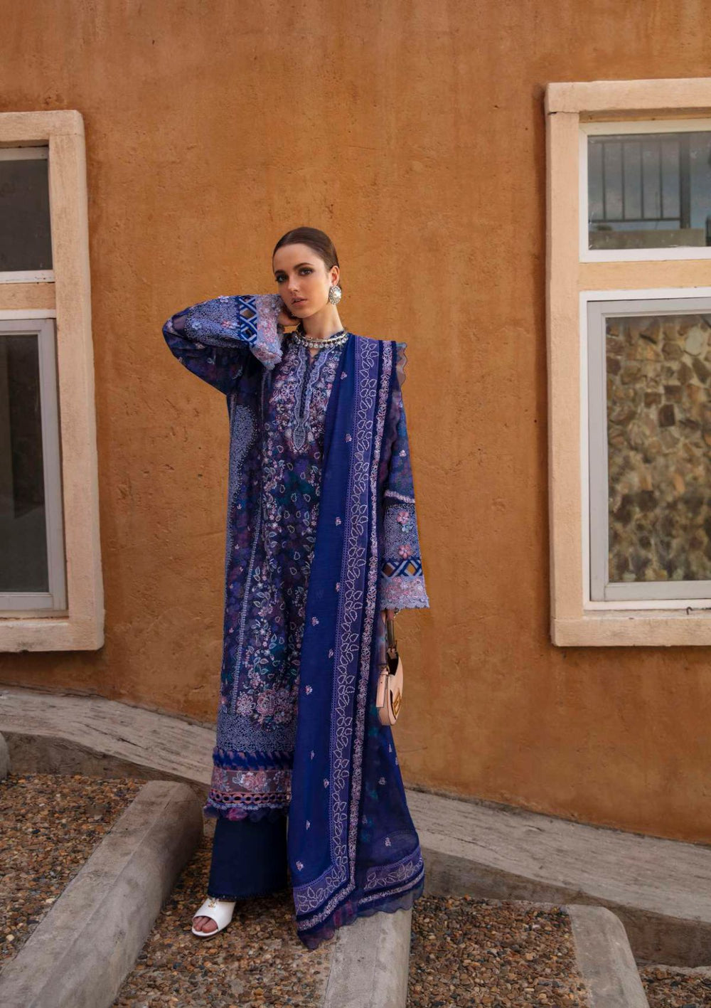 Republic Ilana Eid Luxury Lawn'24 D-5A