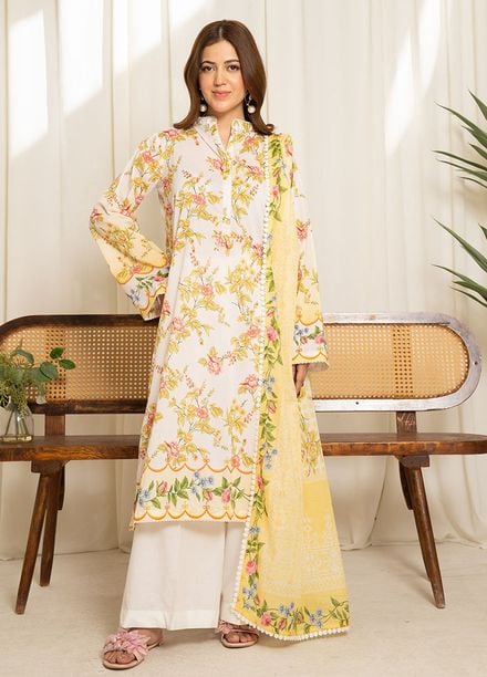 Coco by Zara Shahjahan Sule Printed Lawn'25 Vol-01 D-02