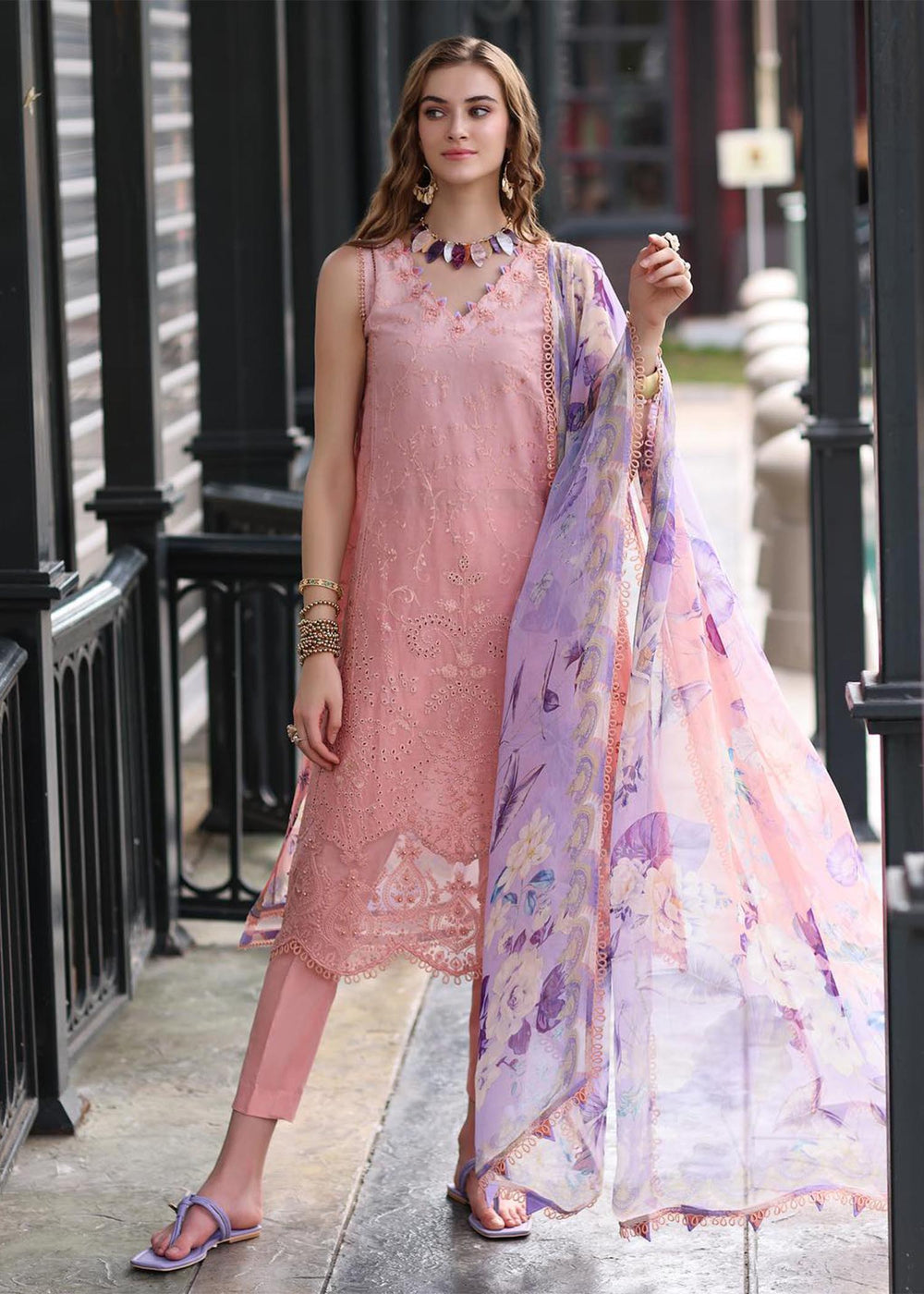 Noor By Saadia Asad - D1-B - Summer Lawn