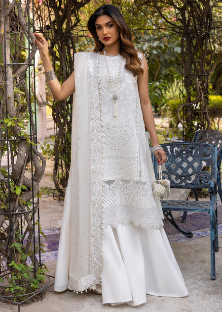 707 - A | 3 Piece Luxury Unstitched - Summer Lawn