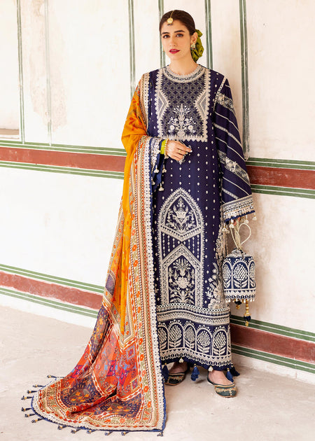 Sammer Ranja Mohsin Naveed Ranjha - Ashna - MFL - 009 - Summer Lawn – Uma's Wardrobe