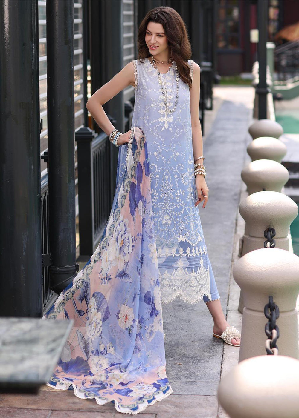 Noor By Saadia Asad - D1-A - Summer Lawn