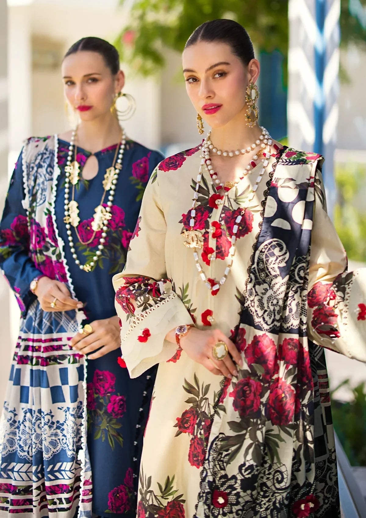 Elaf Prints Lawn'24 EOP-03A SWAN