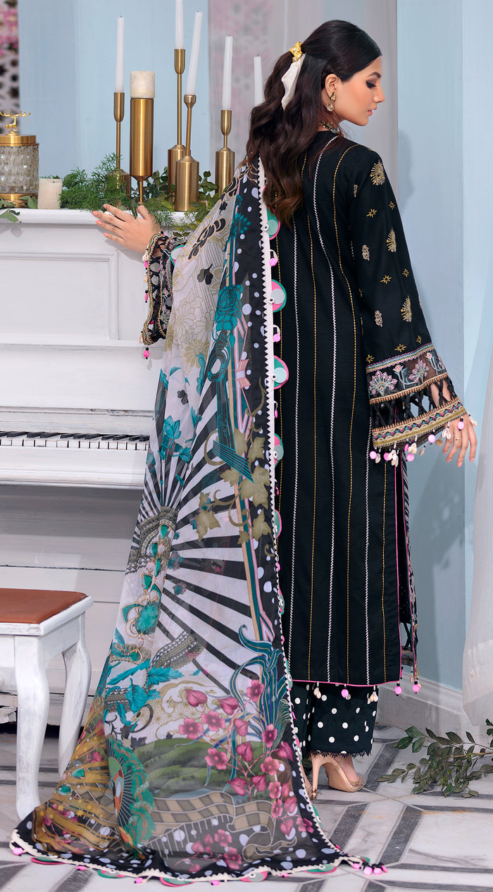 Anaya Luxury Lawn'22 D-17