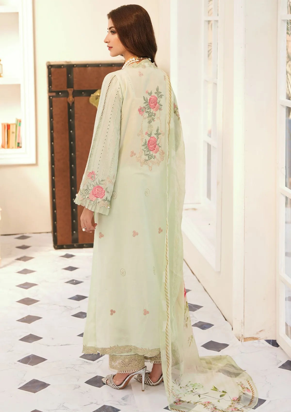 Elaf Festive Luxury Chikankari'23 ELC-09