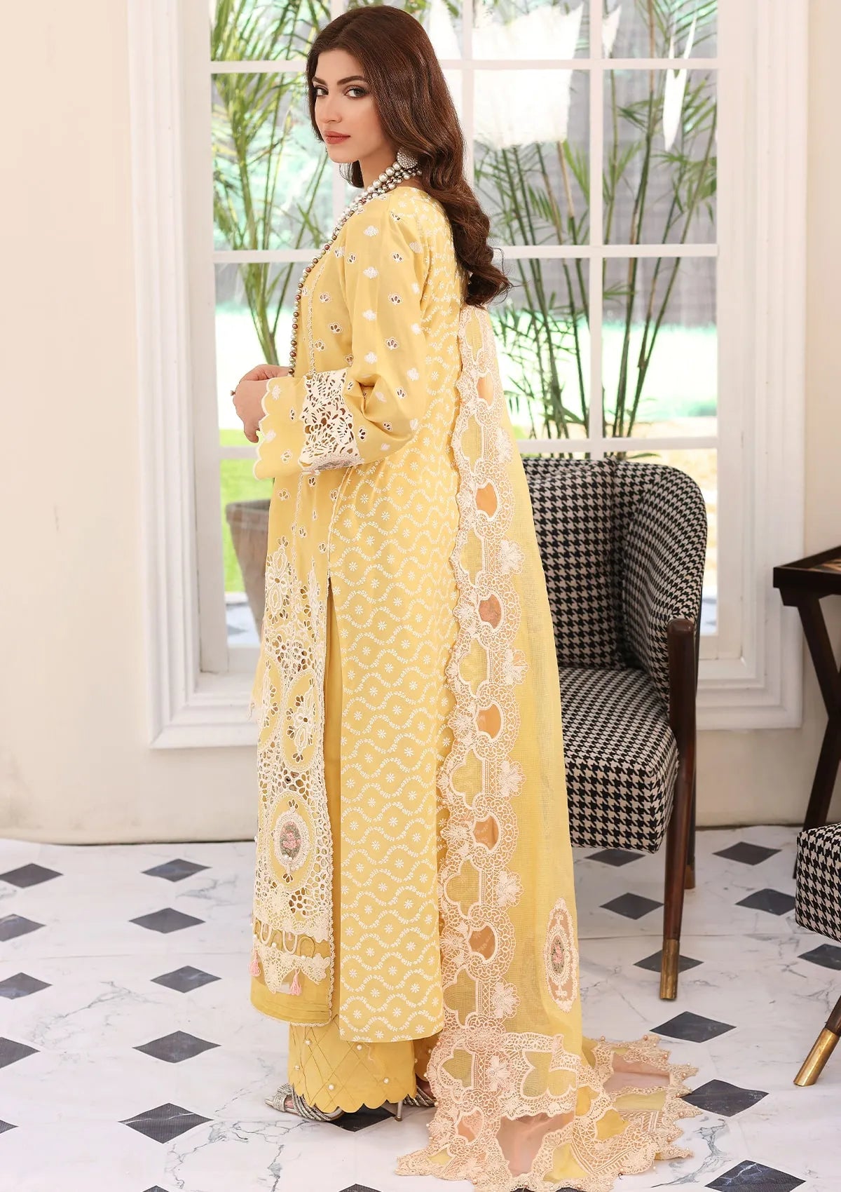 Elaf Festive Luxury Chikankari'23 ELC-03A