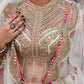 HUSSAIN REHAR-PAAR UNSTITCHED FORMAL'22- RAYA (IVORY)