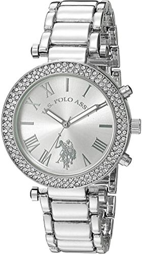 U.S. Polo Assn. Women's Silver Dial Alloy Band Watch - USC40172