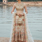HUSSAIN REHAR-PAAR UNSTITCHED FORMAL'22- RAYA (IVORY)