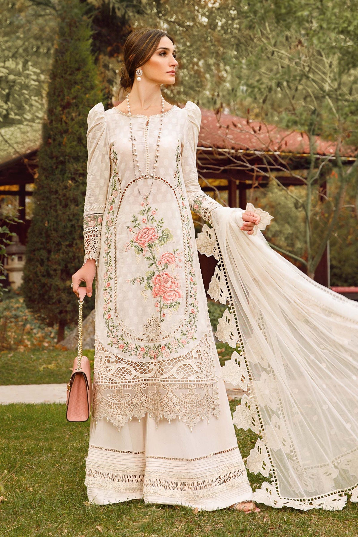 MARIA B LUXURY LAWN'23 D-2A