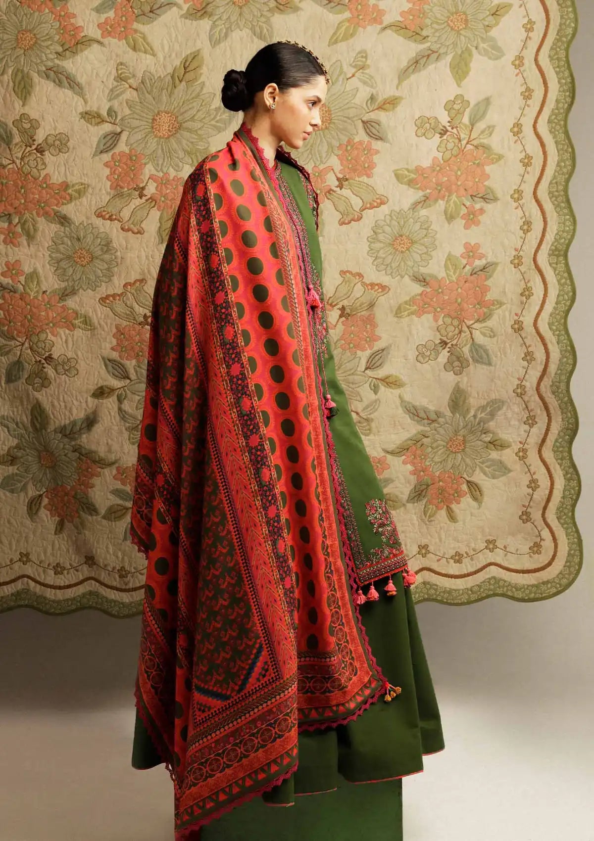 Hussain Rehar Winter Shawl Khaddar'23 Taal