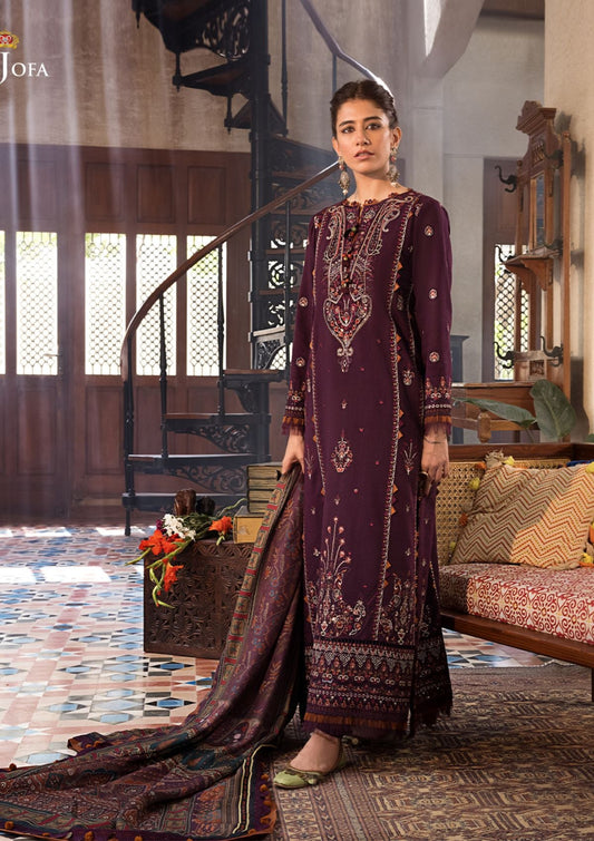 Asim Jofa The Syra Edit Kashmiri Shawl'22 AJK-09
