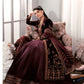 Asim Jofa Makhmal Royal Velvet '22 AJAM- 01 (Garnet)
