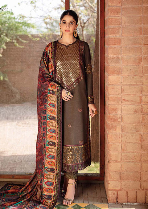 Asim Jofa Asra Winter Printed Shawl'22 AJW-11