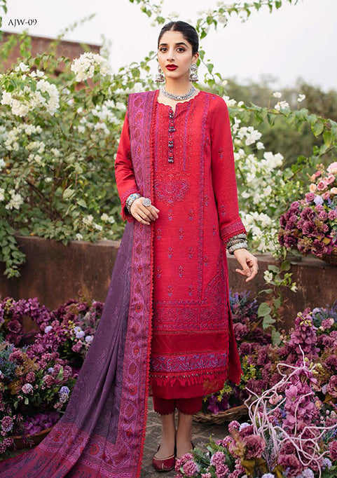 Asim Jofa Asra Winter Printed Shawl'22 AJW-09